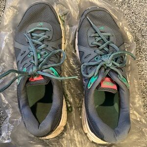 Nike Blue and Gray Sneakers | Women size 8 copy